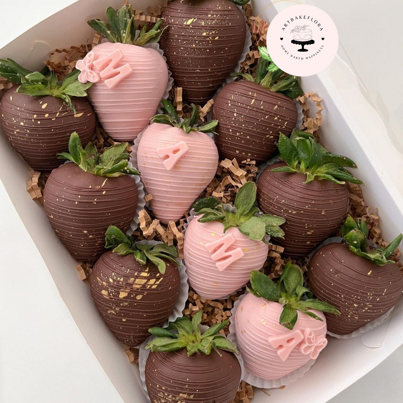 Mother's Day -Chocolate covered strawberries gift box