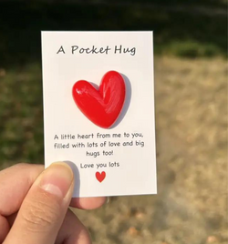 Mother's Day - Tiny Little Pocket Hug Poem Card