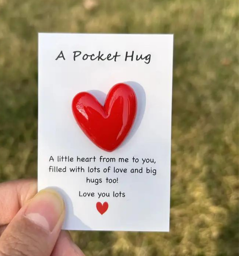 Mother's Day - Tiny Little Pocket Hug Poem Card