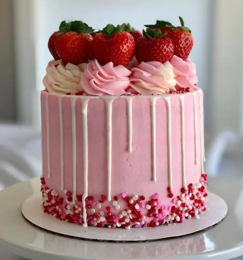 Strawberry cake