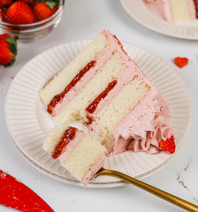 Strawberry cake