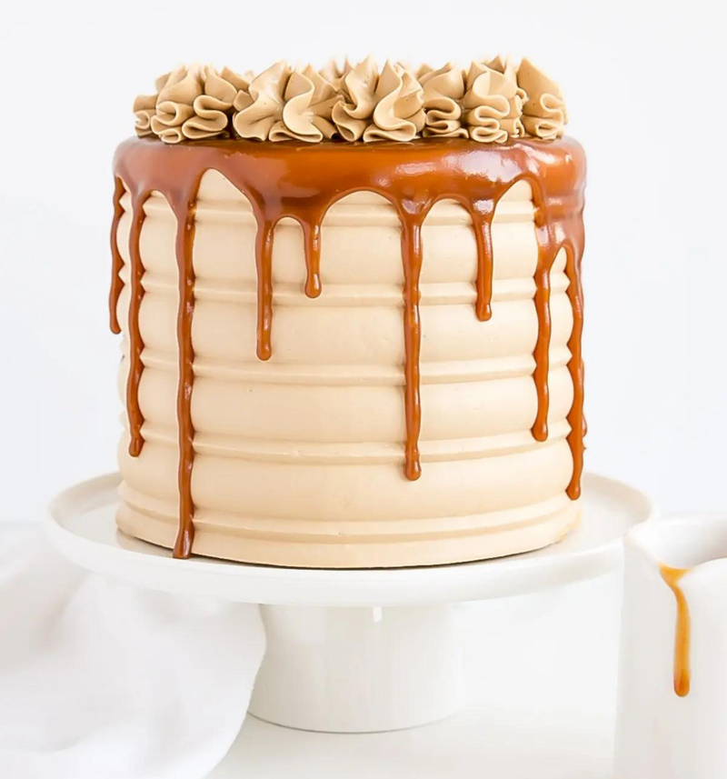 Salted caramel cake