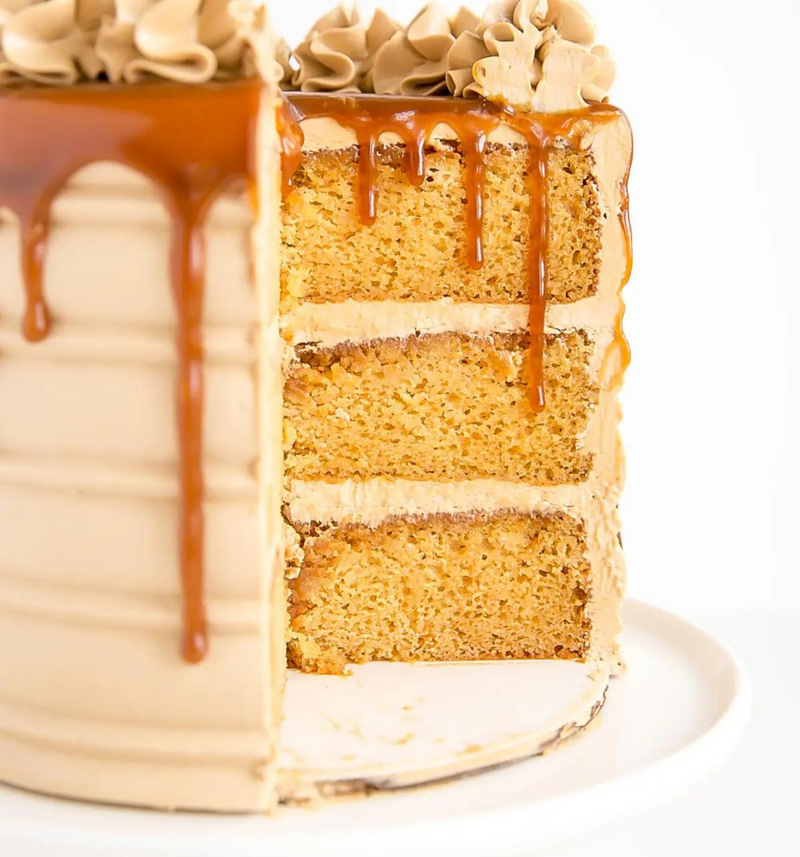 Salted caramel cake