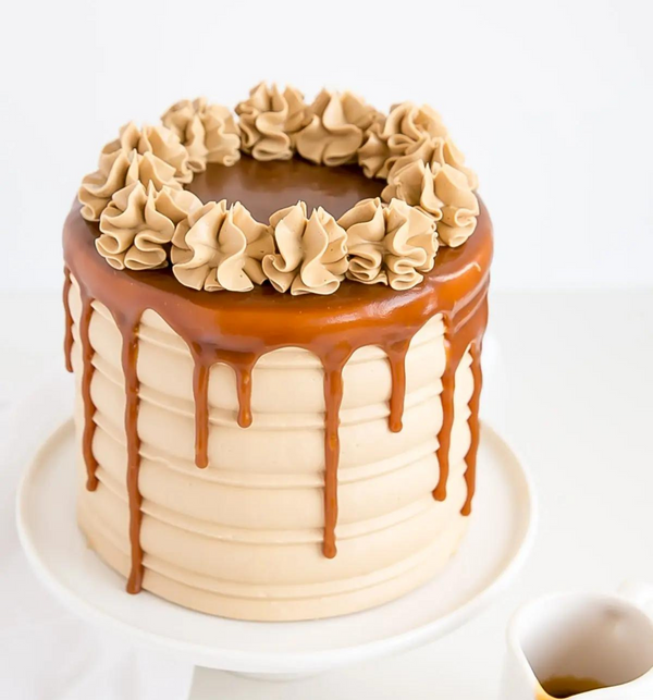 Salted caramel cake